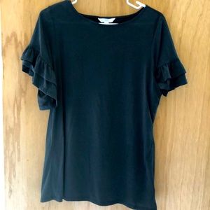 Time and Tru ruffle blouse